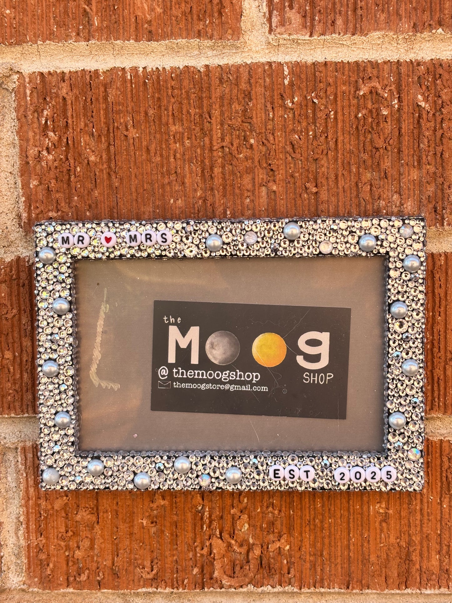 Couples anniversary year frame